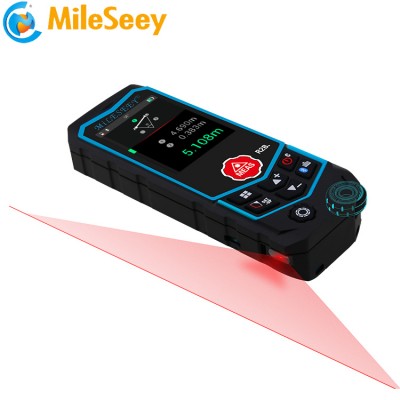 China Product Laser Measure Distance Meter with Line Laser Level Function